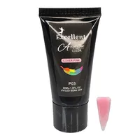 پلی ژل کاشت ناخن اکسلنت مدل P03 حجم 30 میلی لیتر