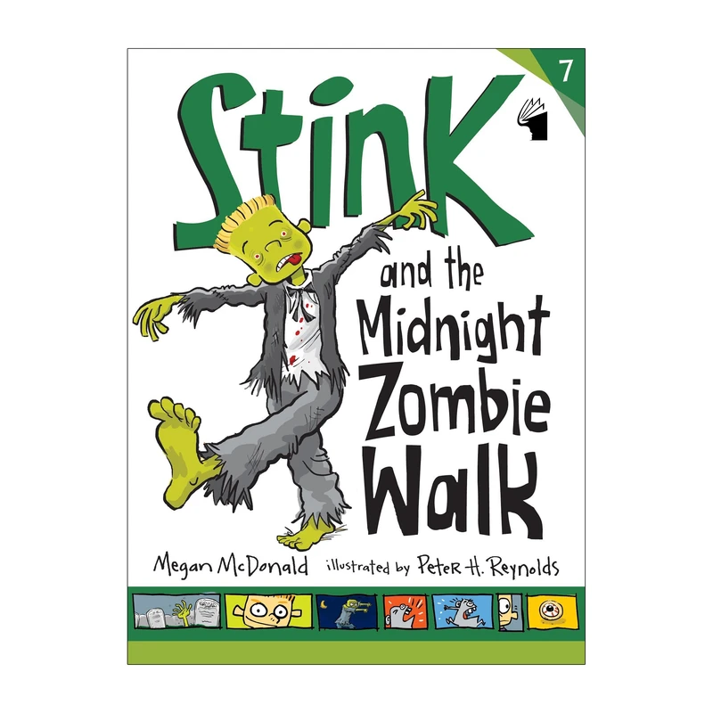 کتاب Stink and the Midnight Zombie Wal اثر Megan McDonald انتشارات معیارعلم