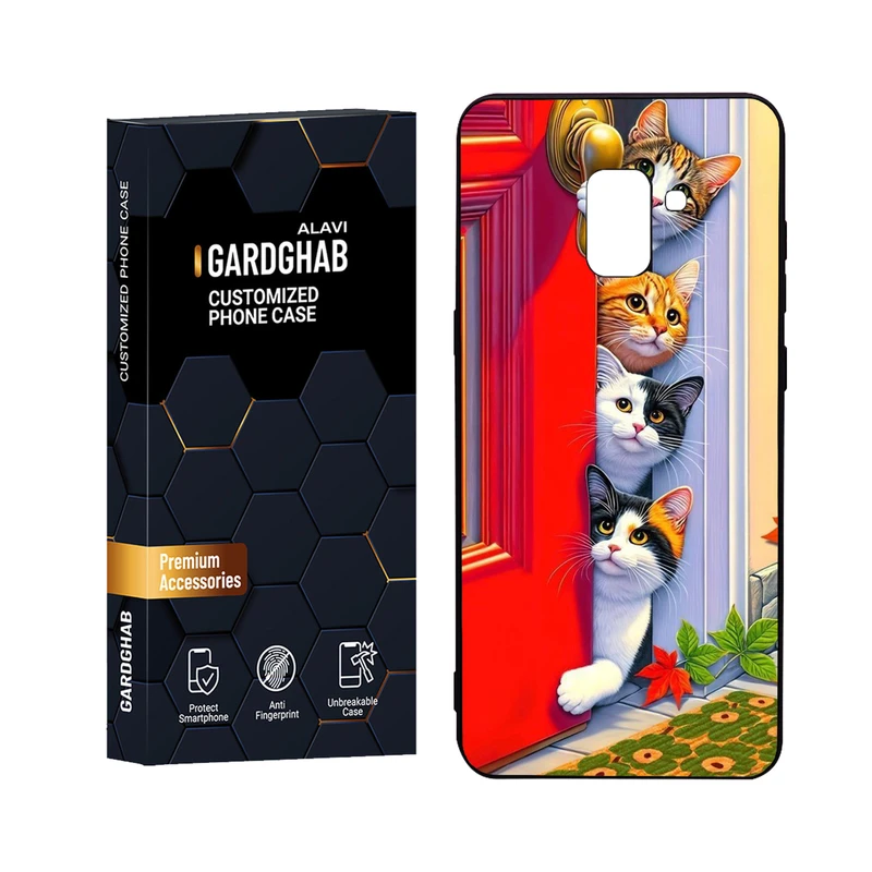 کاور گارد قاب علوی مدل Glass مناسب برای گوشی موبایل سامسونگ Galaxy A8 Plus