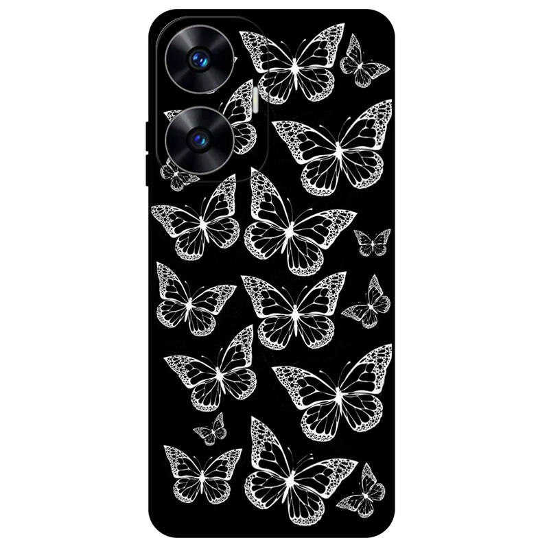 کاور مگافون طرح پروانه مدل 7244 مناسب برای گوشی موبایل ریلمی C55    