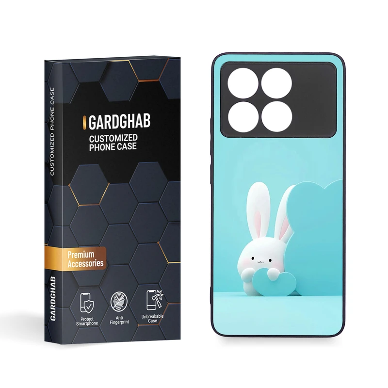 کاور گارد قاب مدل دخترانه مناسب برای گوشی موبایل شیائومی Poco X6 Pro 5G 