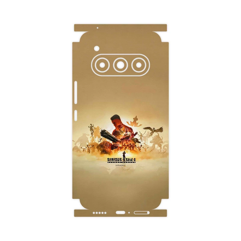 برچسب پوششی ماهوت مدل Serious Sam Game Series-FullSkin مناسب برای گوشی موبایل داریا Bond II Lite 5G