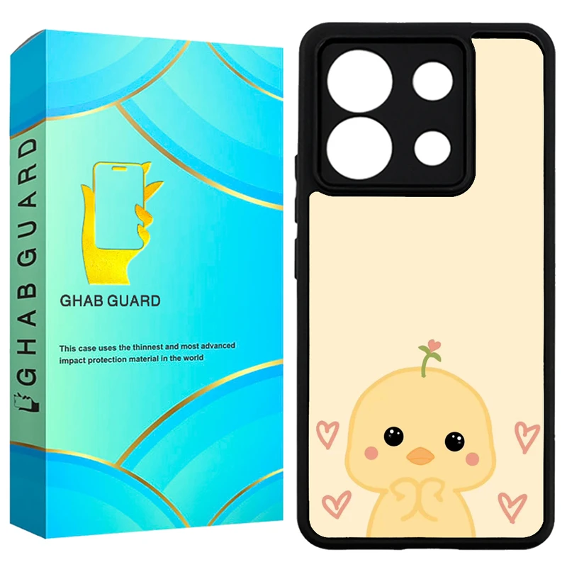 کاور قاب گارد طرح جوجه مدل GN13P20 مناسب برای گوشی موبایل شیائومی Redmi Note 13 Pro 4G / Poco M6 Pro 4G