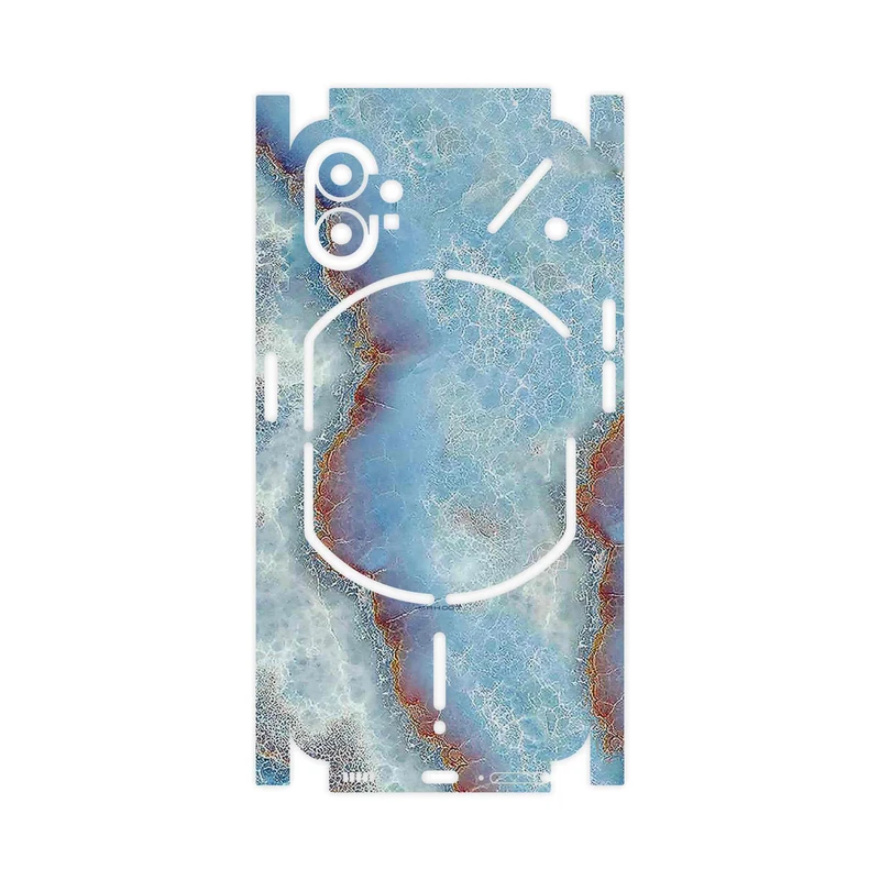 برچسب پوششی ماهوت مدل Blue_Ocean_Marble-FullSkin مناسب برای گوشی موبایل ناتینگ Phone 1