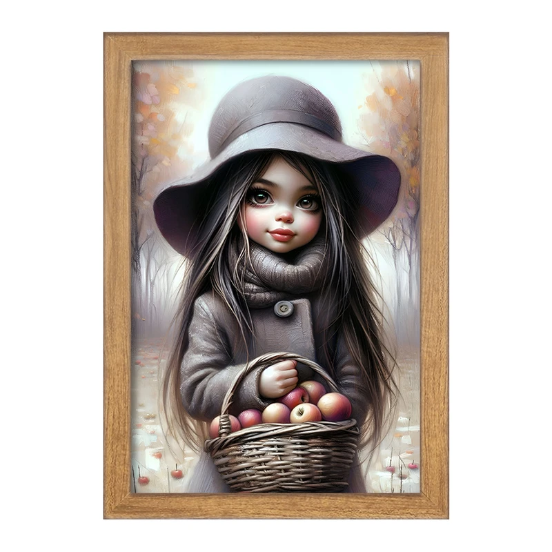 تابلو خندالو مدل دخترانه کیوت کد F5542