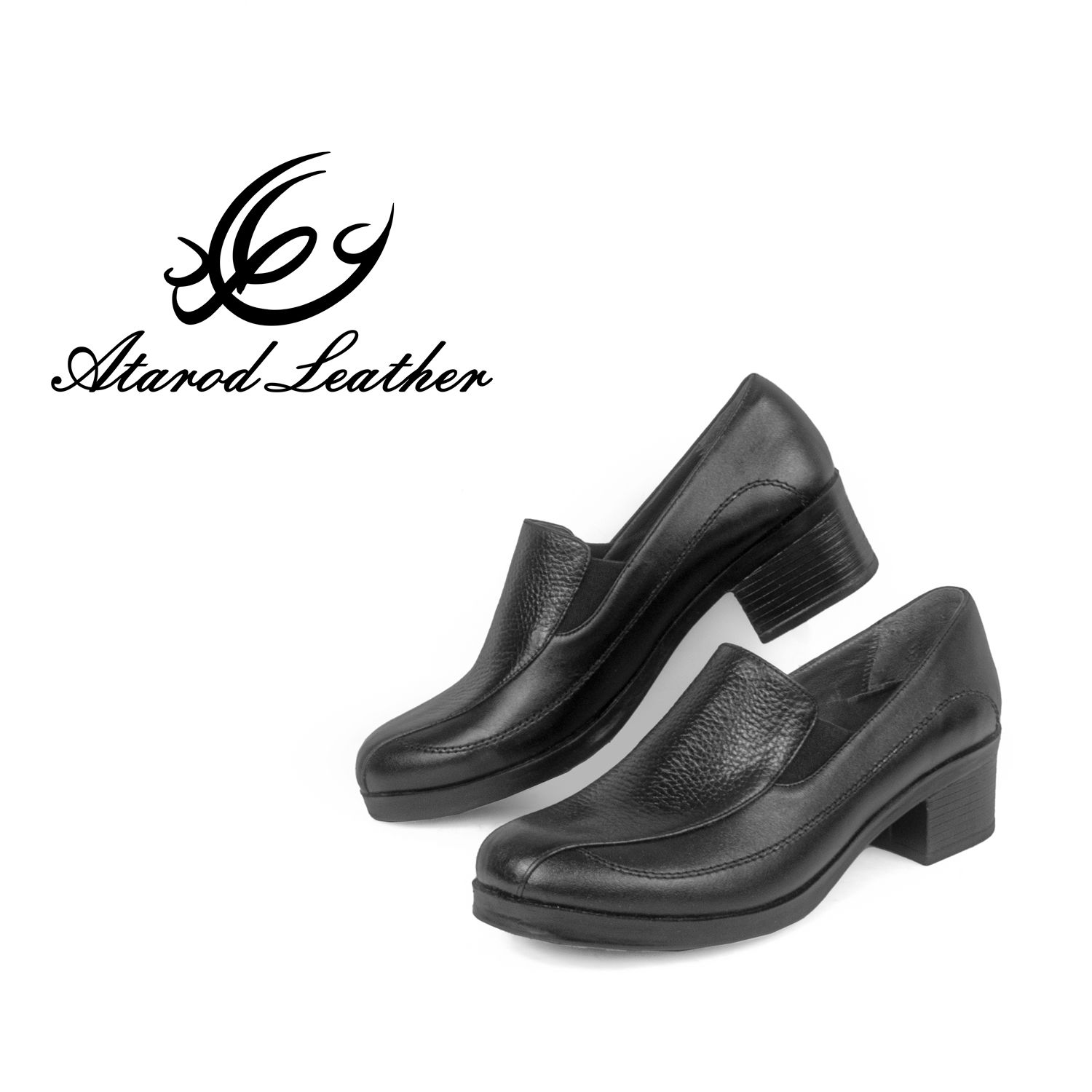 کفش زنانه چرم عطارد مدل چرم طبیعی کد SH226 -  - 6