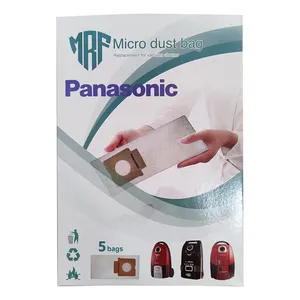 کیسه جاروبرقی پاناسونیک مدل MC میکرو فیلتر 5 لایه هپا بسته 5 عددی مناسب برای جاروبرقی پاناسونیک 