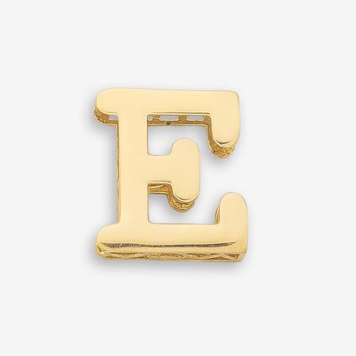 آویز گردنبند طلا 18 عیار زنانه گالری طلای مهرسین طرح حرف E