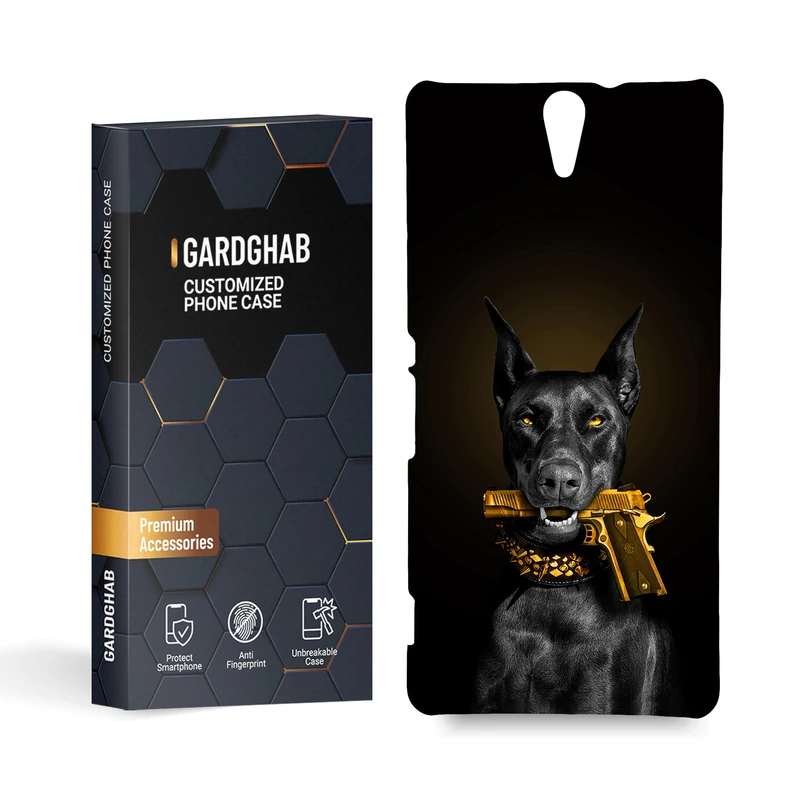 کاور گارد قاب مدل پسرانه مناسب برای گوشی موبایل سونی c5