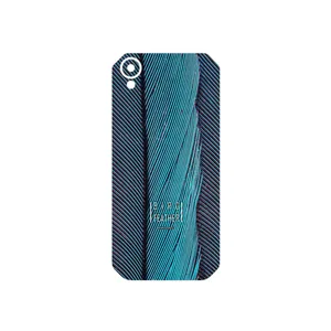 MAHOOT Turquoise feathers Cover Sticker for CAT S41
