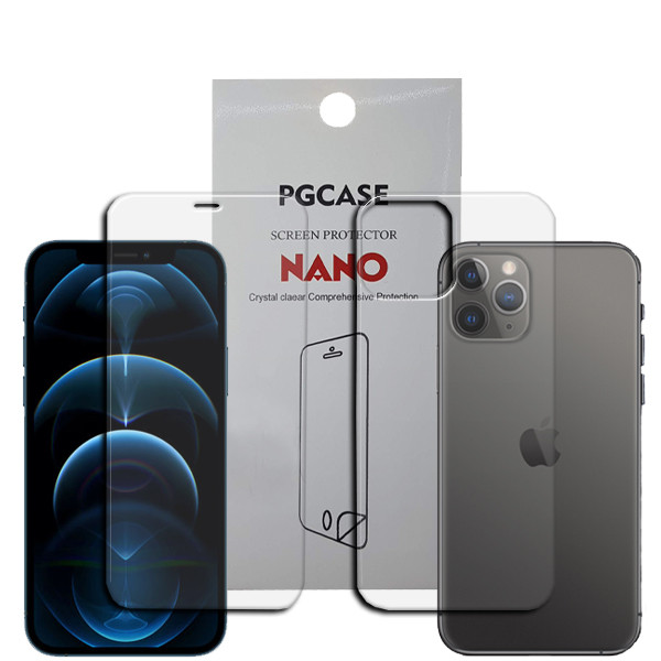 محافظ صفحه نمایش  مدل Star Max مناسب برای گوشی موبایل اپل IPHONE 12 Pro به همراه محافظ پشت گوشی