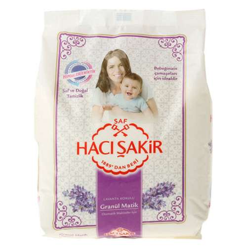 پودر شستشو لباس نوزاد حاجی شاکر مدل Lavender حجم 1000 میلی لیتر