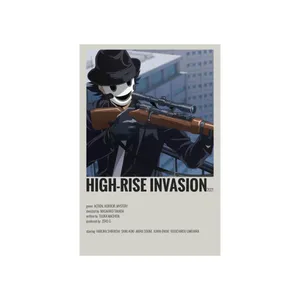 استیکر مدل انیمه طرح High-Rise Invasion