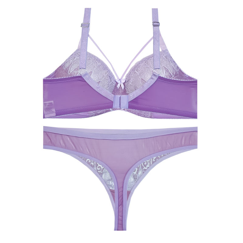 ست شورت و سوتین زنانه مدل توری کد 00650mk