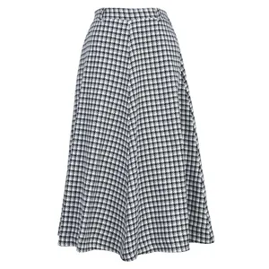 دامن نیم کلوش زنانه دل آویز مدل H430