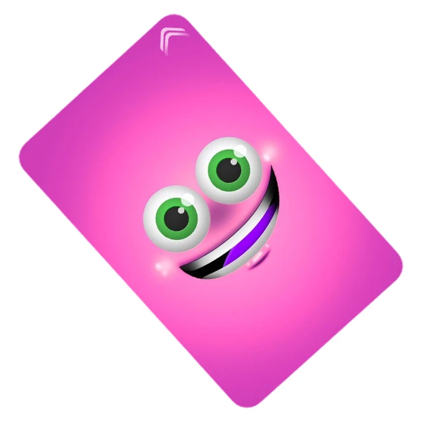 استیکر کارت بانکی طرح ایموجی فانتزی مدل CAC661-K-G1-173