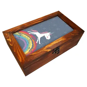 جعبه هدیه چوبی مدل         BG55