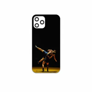 MAHOOT Wrestling Cover Sticker for Apple iPhone 12 Pro