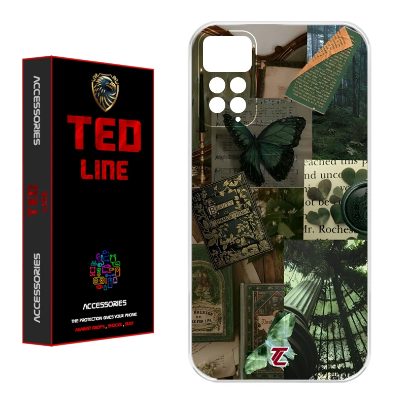 کاور تد لاین طرح کلاژ هنری کد 1118 مناسب برای گوشی موبایل شیائومی Redmi Note 11 Pro 4G / Note 12 Pro 4G