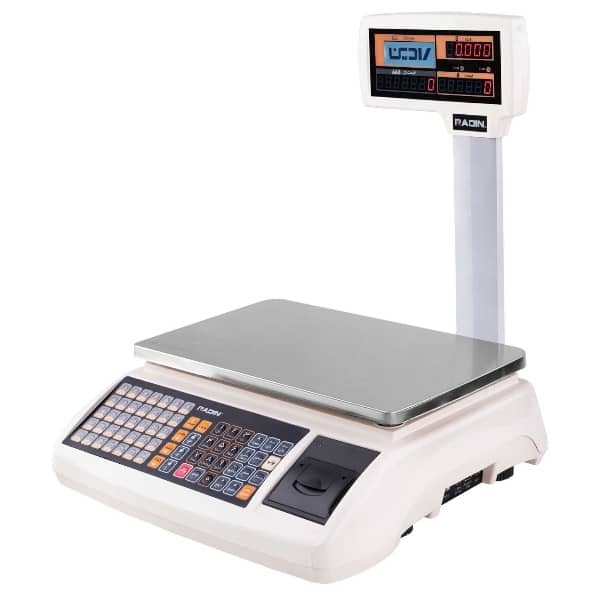 ترازو فروشگاهی رادین مدل 6700plus باظرفیت 40 کیلوگرم