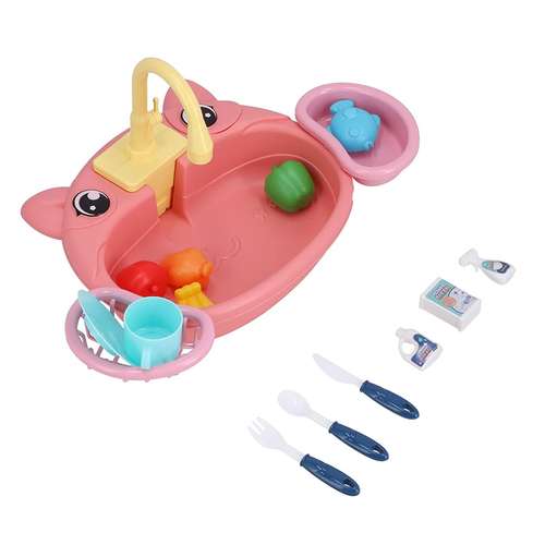 ست اسباب بازی مدل سینک ظرفشویی طرح قورباغه کد 829A 