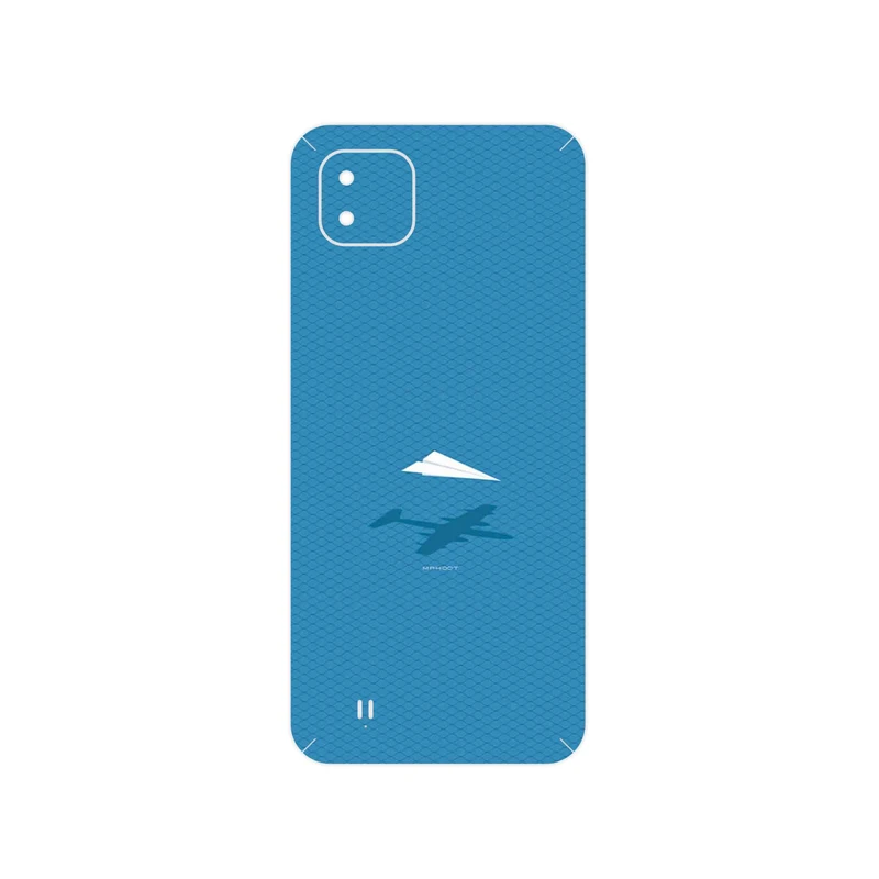 برچسب پوششی ماهوت مدل Minimal Paper Airplane مناسب برای گوشی موبایل ریلمی C11 2021