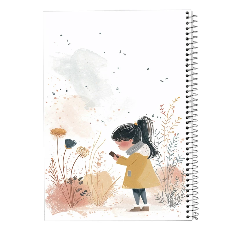 دفتر مشق 50 برگ مدوپد مدل دخترانه کد DF15766