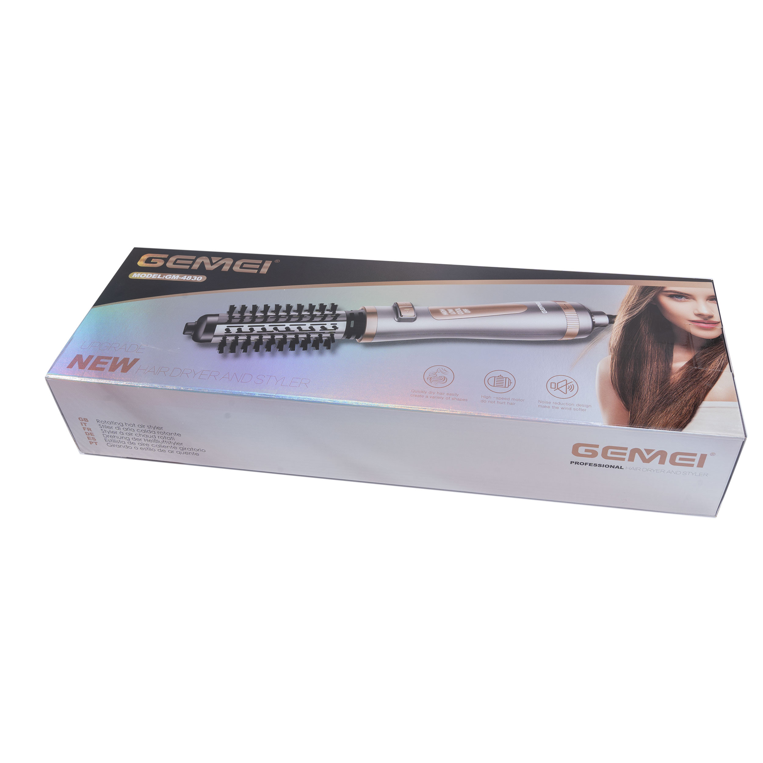 سشوار برس دار چرخشی جیمی مدل GM-4830 سشوار برس دار چرخشی جیمی مدل GM-4830