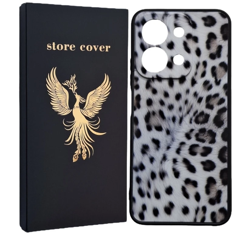 کاور استور کاور طرح پلنگی مدل 15C مناسب برای گوشی موبایل شیائومی Redmi 15C / Poco C85