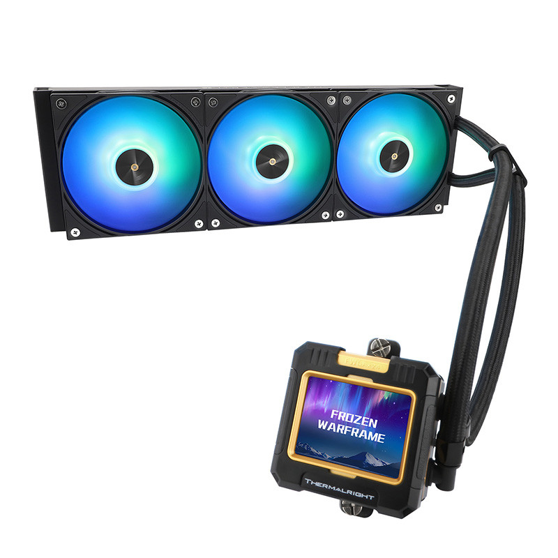 سیستم خنک‌کننده آبی ترمالرایت مدل Frozen Warframe 360 ARGB