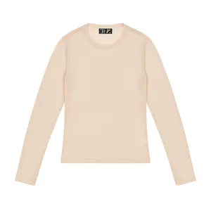 بلوز آستین بلند یقه گرد زنانه مدل 7230378