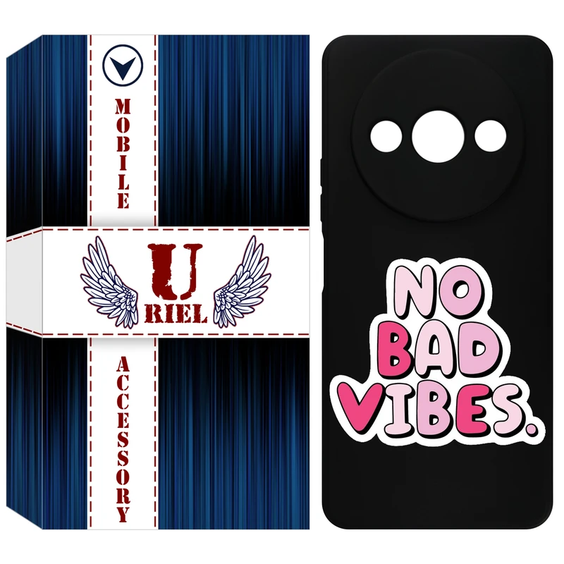 کاور یوریل مدل KSH کد 92 طرح انرژی مثبت مناسب برای گوشی موبایل شیائومی Redmi A3 / A3x