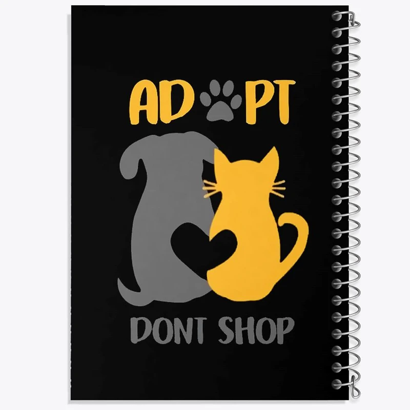 دفتر مشق 100 برگ خندالو طرح حمایت از حیوانات کد 27348