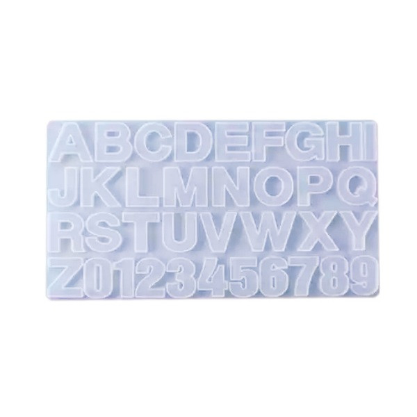 قالب رزین مدل قالب اپوکسی طرح حروف انگلیسی کد 4425