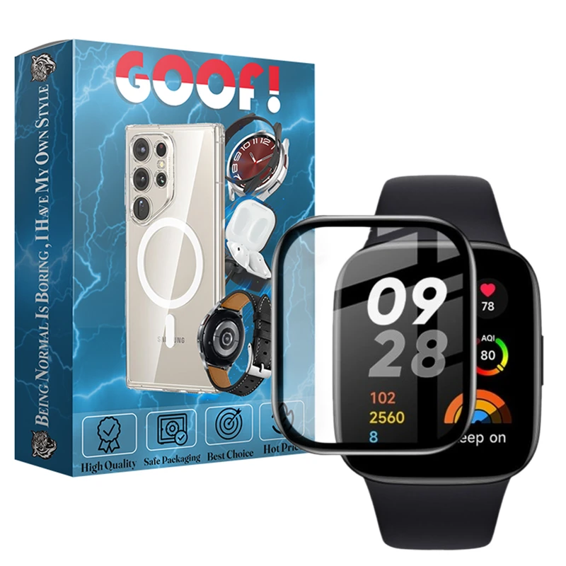 محافظ صفحه نمایش نانو گوف مدل PMMA Protector مناسب برای ساعت هوشمند شیائومی Redmi watch