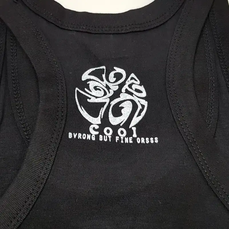 تاپ مردانه مدل نخی پشت قهرمانی کد 4523 رنگ مشکی