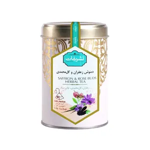 دمنوش کیسه ای زعفران و گل محمدی  تشریفات بسته 14عددی