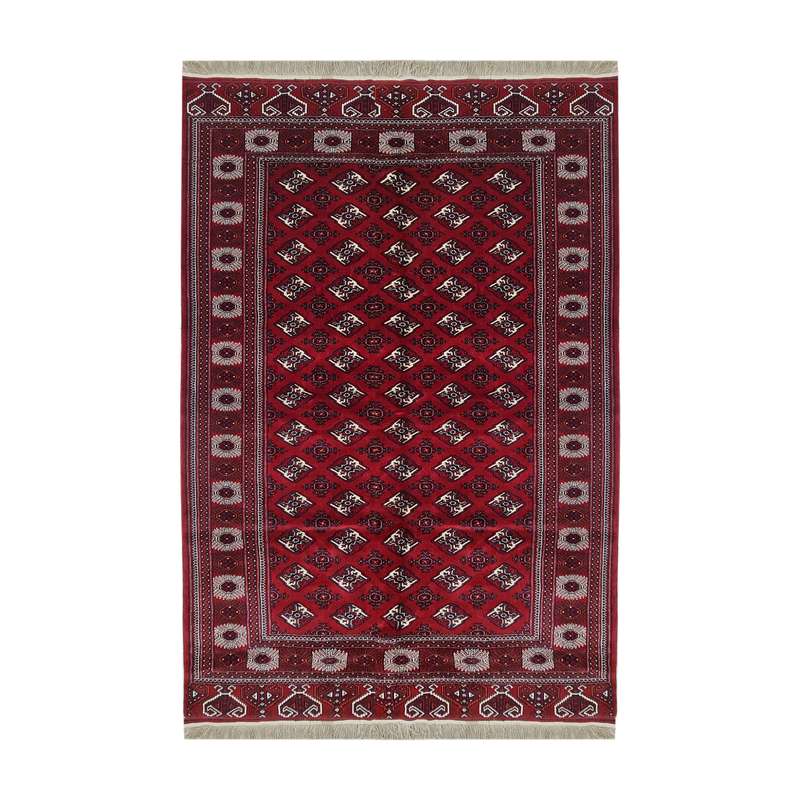 فرش دستبافت نه متری مدل ترکمن کد 1153