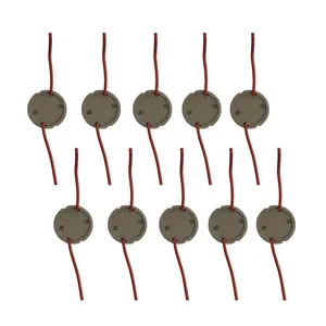 سوکت لامپ هالوژن مدل GU10 پلی آمید بسته 10 عددی