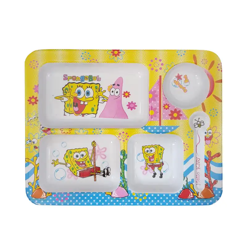 ظرف غذای کودک مدل باب اسفنجی کد SPON_09