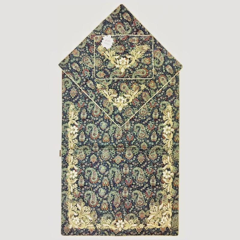 جانماز سرمه دوزی مدل رضواني
