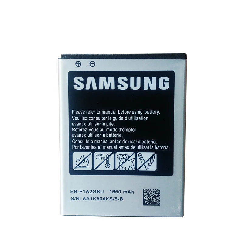 باتری موبایل مدل EB-F1A2GBU ظرفیت 1650 میلی آمپر ساعت مناسب برای گوشی موبایل سامسونگ Galaxy S2