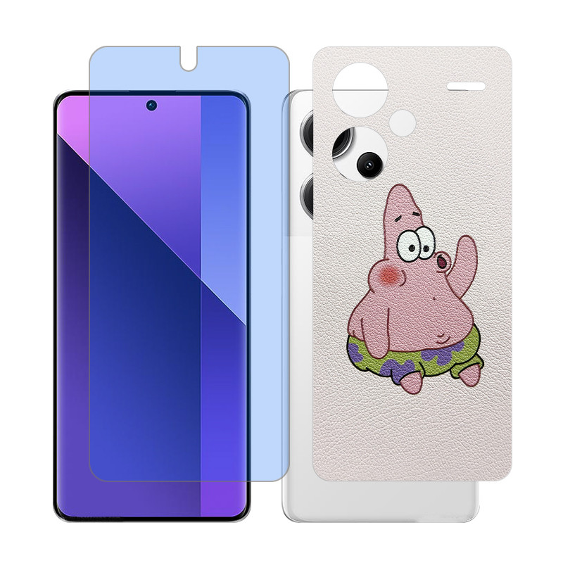 محافظ صفحه نمایش مات آنتی بلو گلس مدل Together مناسب برای گوشی موبایل شیائومی Redmi Note 13 Pro Plus به همراه برچسب پوششی
