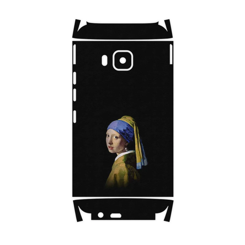 برچسب پوششی ماهوت مدل Girl with a Pearl Earring of Vermeer-FullSkin مناسب برای گوشی موبایل اچ تی سی One M9