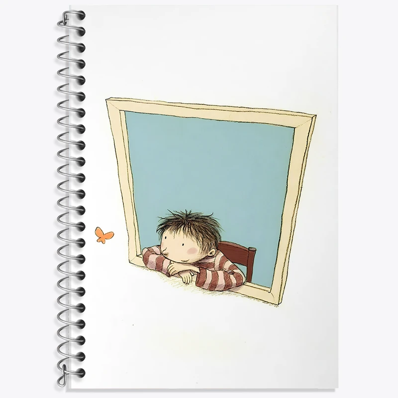 دفتر نت موسیقی 50 برگ خندالو طرح پسر بامزه کد F8186