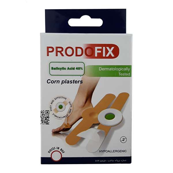 چسب برطرف کننده میخچه پرودوفیکس مدل Corn Plasters مجموعه 12 عددی
