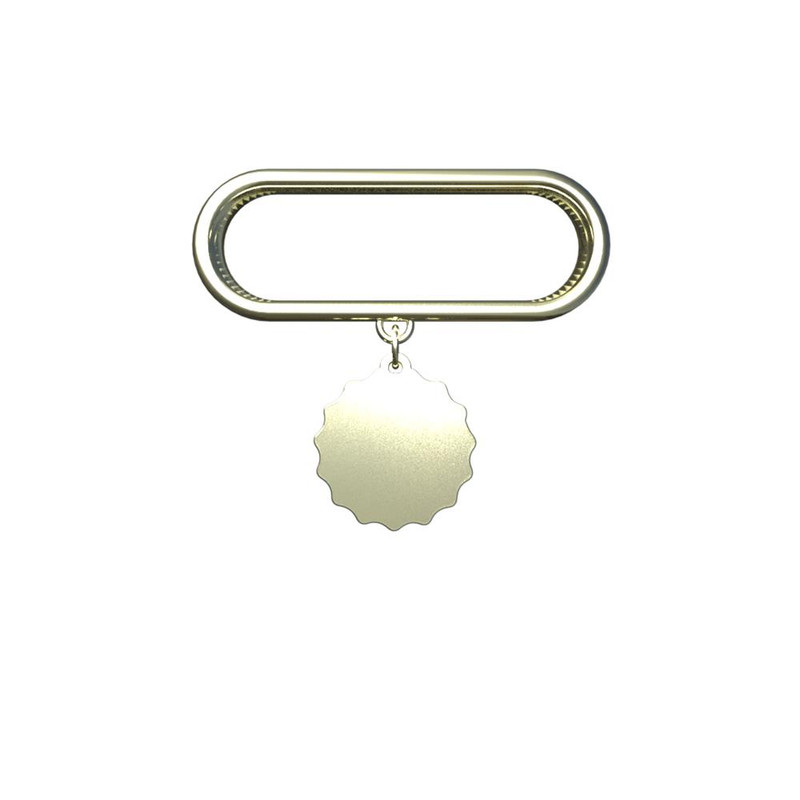 آویز ساعت طلا 18 عیار زنانه مدوپد مدل ستاره کد SK1-1225