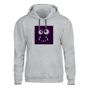 هودی مردانه مدل  هیولای چپ  کد SH26 رنگ طوسی