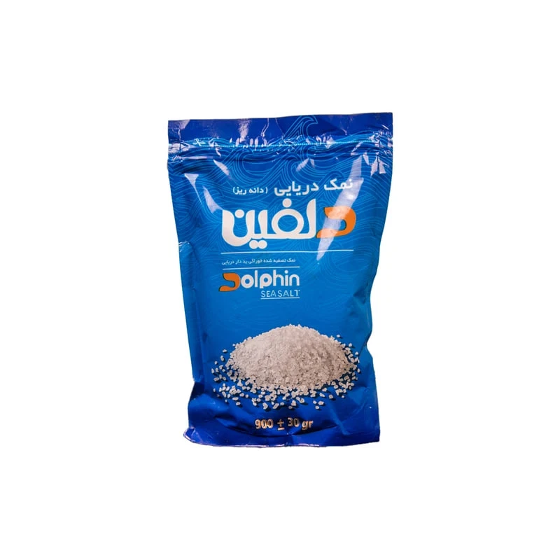 نمک دریایی دلفین - 900 گرم