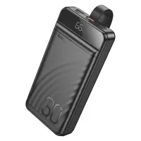 پاوربانک هوکو مدل J123B 22.5W ظرفیت 30000 میلی آمپر ساعت